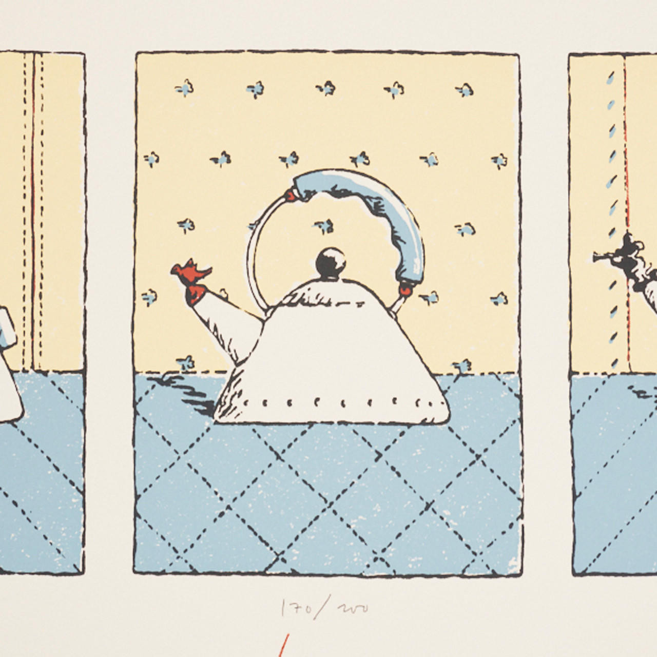 Michael Graves Tea for Three Silkscreen Print - Philadelphia