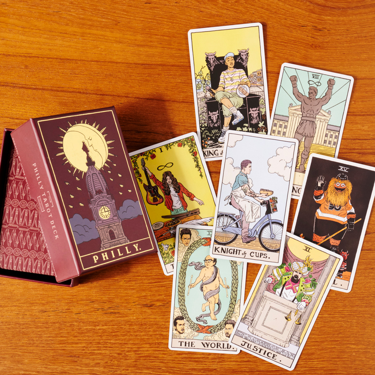 Philly Tarot Deck by James Boyle