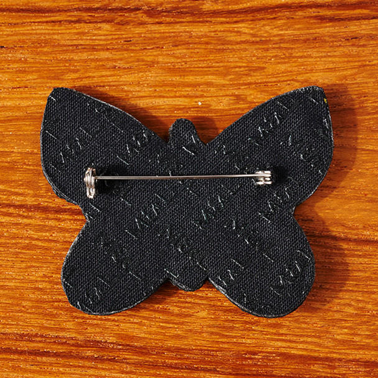 Large Butterfly Metal Thread Pin