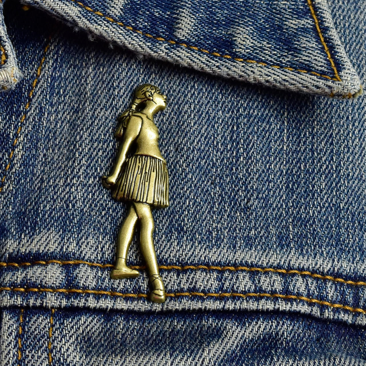 Degas Little Dancer, Aged Fourteen Pin - Philadelphia Museum of