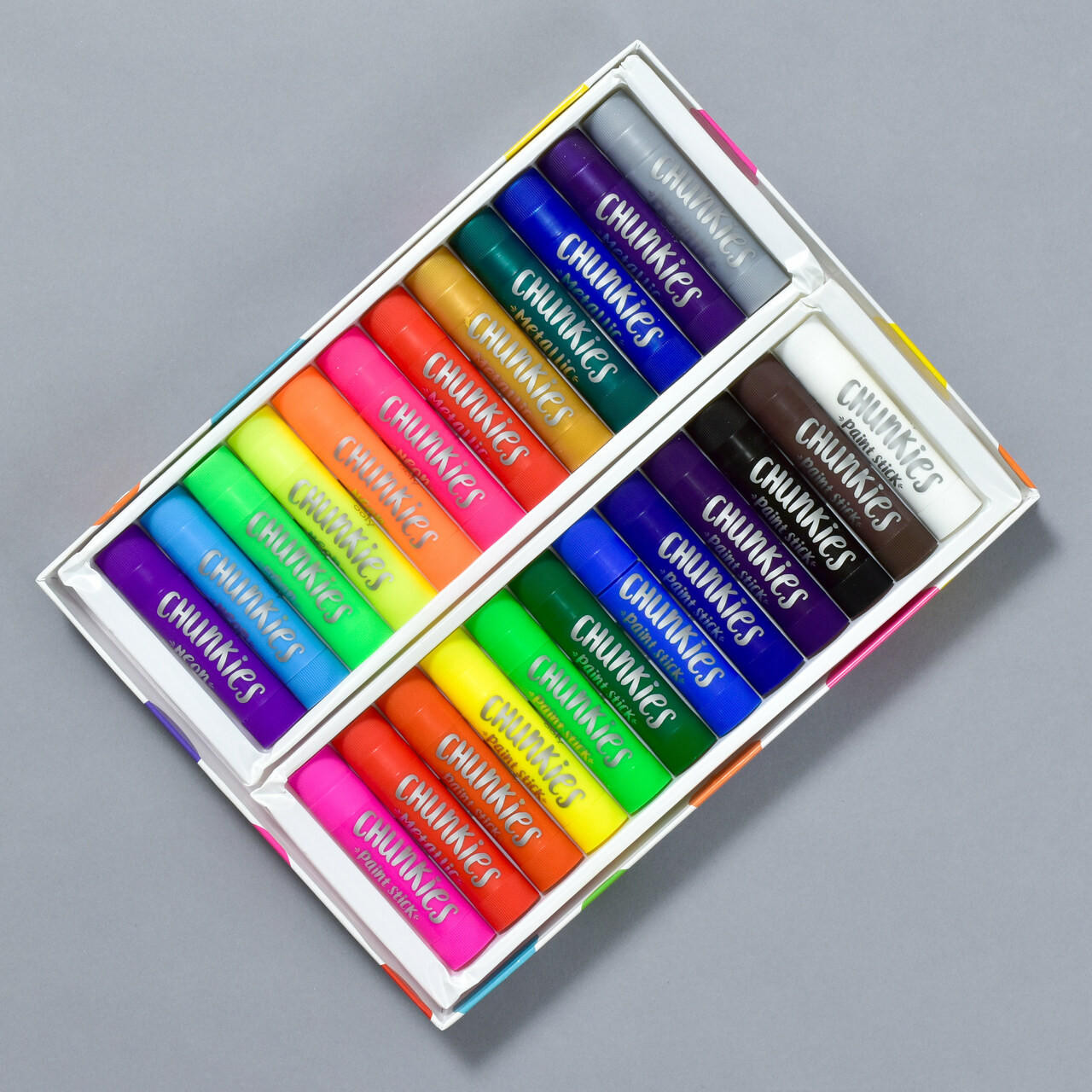 Chunkies Metallic Paint Sticks - Set of 6