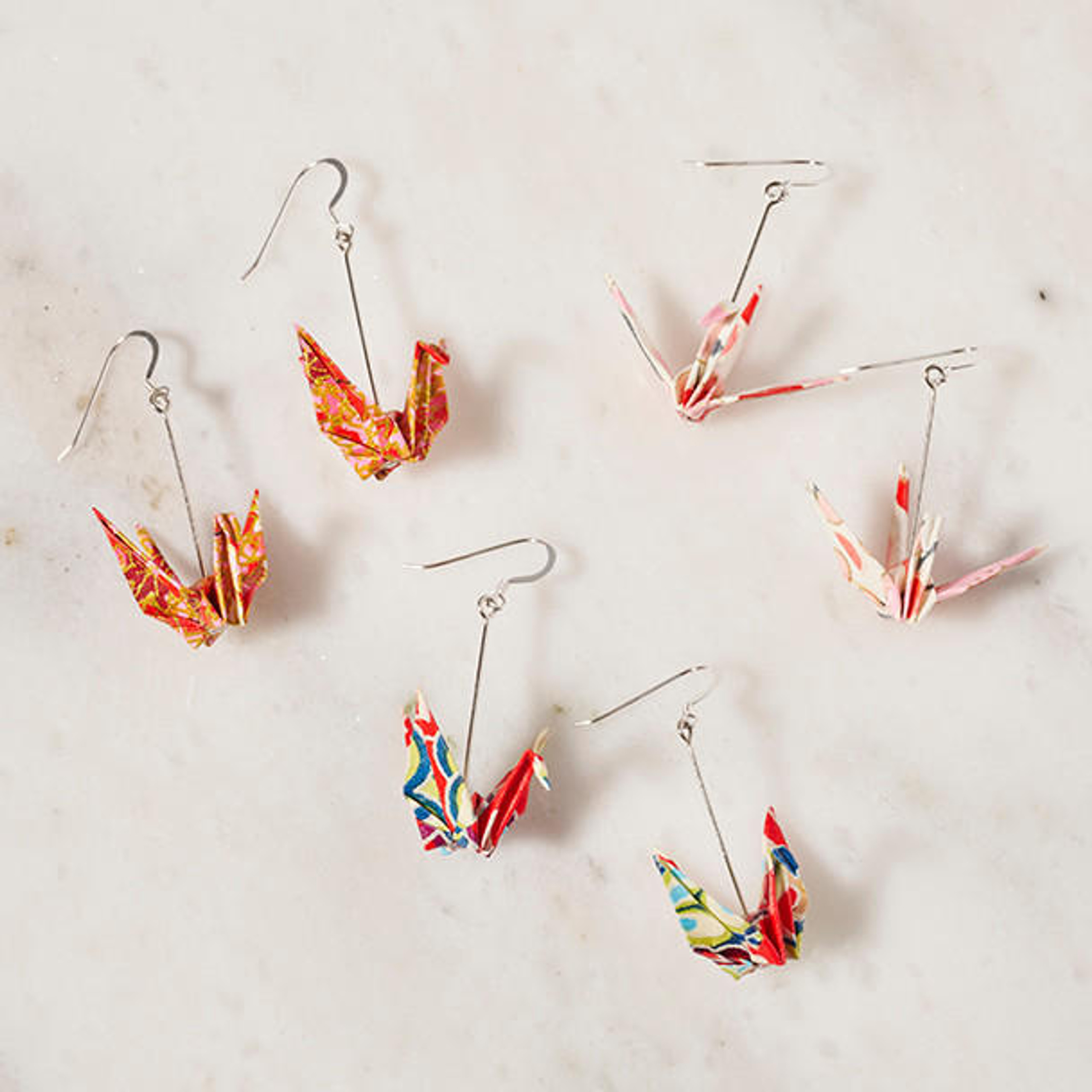 Origami Cranes Earrings Philadelphia Museum Of Art