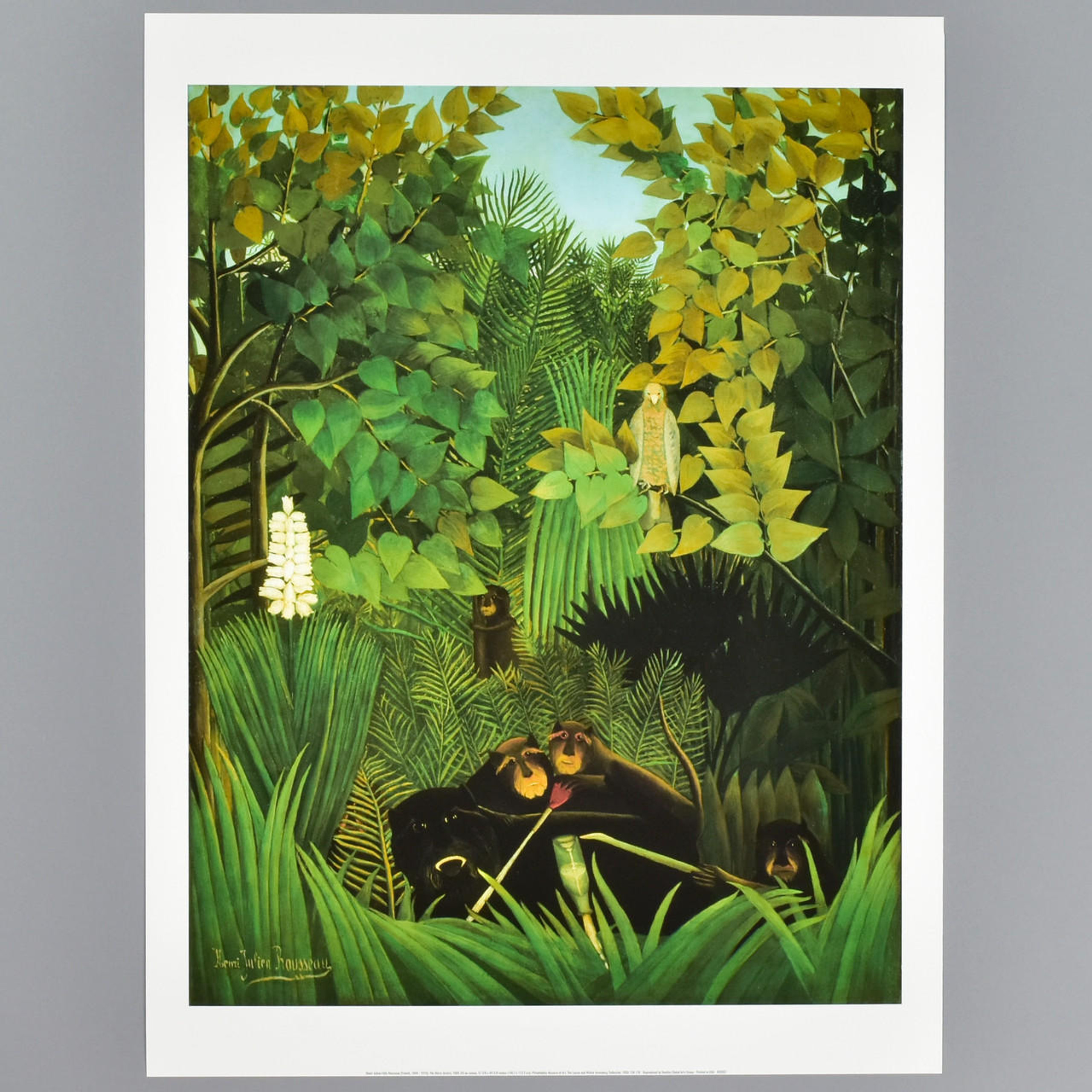 Rousseau The Merry Jesters 1906 Archival Poster Philadelphia Museum rousseau-the-merry-jesters-1906-archival-poster-philadelphia-museum