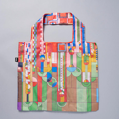 Full bleed image of Frank Lloyd Wright Saguaro Forms printed on a Folding Tote