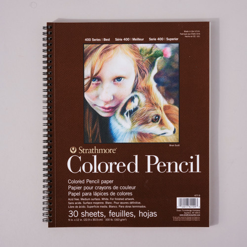 Strathmore Colored Pencil Pad 400 Series 9 x 12