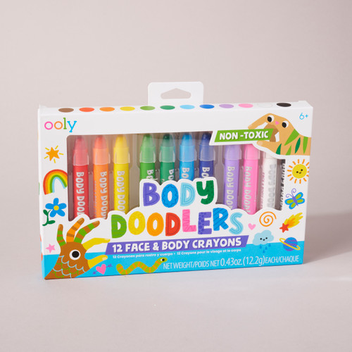 Body Doodlers Face & Body Crayons
