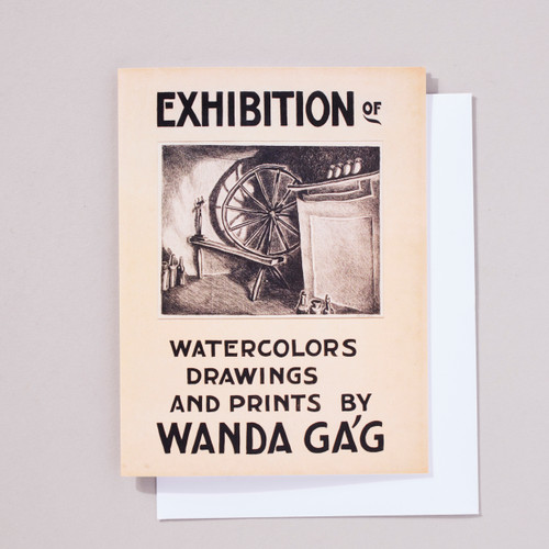 Wanda Gág Exhibition Notecard