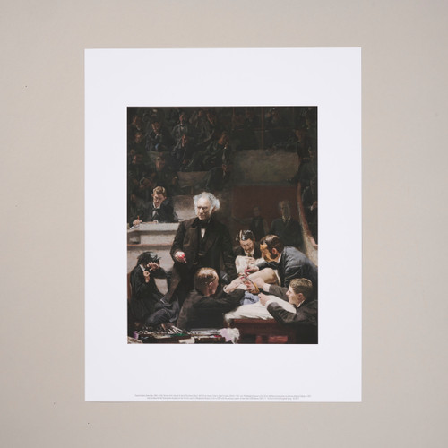 Eakins: Portrait of Dr. Samuel D. Gross (The Gross Clinic), 1875 11" x 14" Archival Print