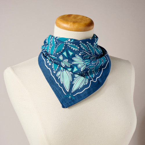 Carly Blue Bandana