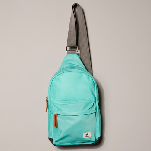 Willesden Nylon Large Sling in Capri Blue