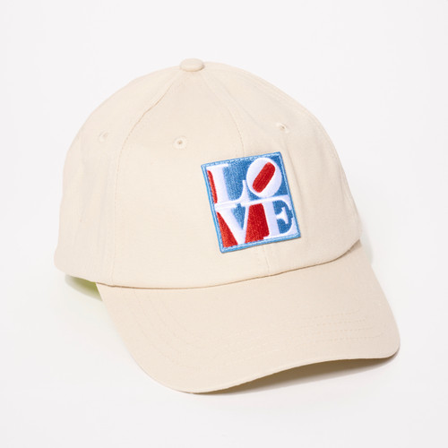 Robert Indiana "LOVE" Cap in Stone