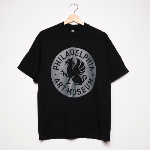 Philadelphia Art Museum Griffin Adult T-Shirt in Black