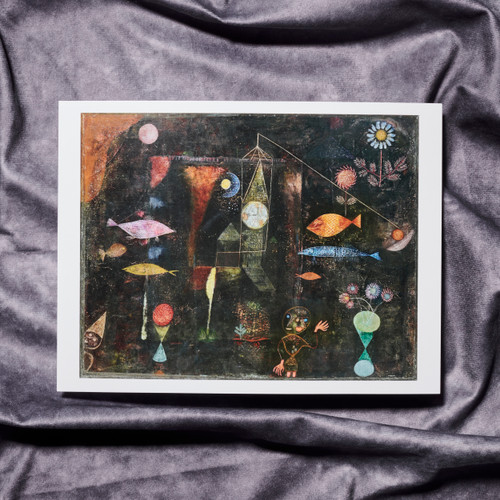 Klee: Fish Magic 6" x 8" Postcard