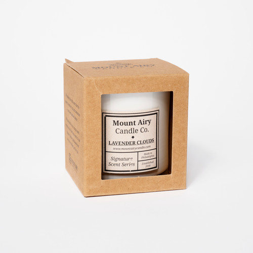 Lavender Clouds Candle by Mount Airy Candle Co.