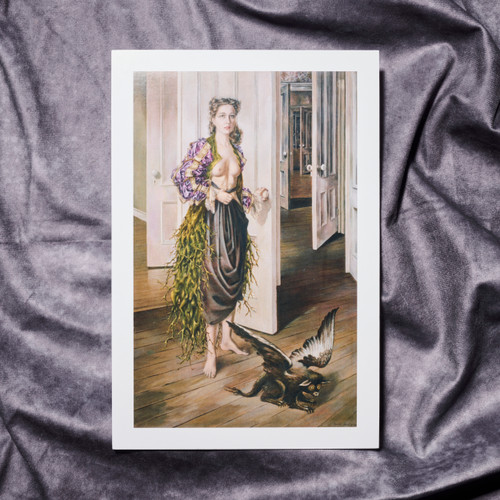 Tanning Birthday 6" x 9" Postcard