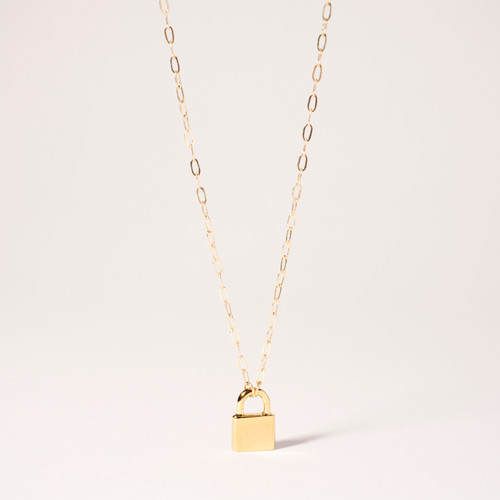 Holmes Padlock Necklace by Merewif