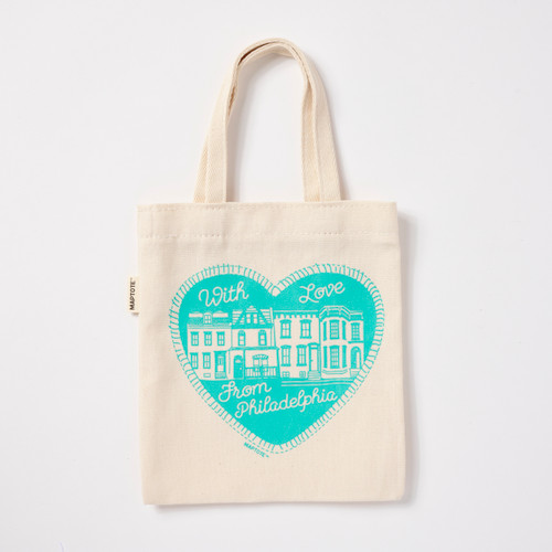 Philadelphia Heart Tiny Tote