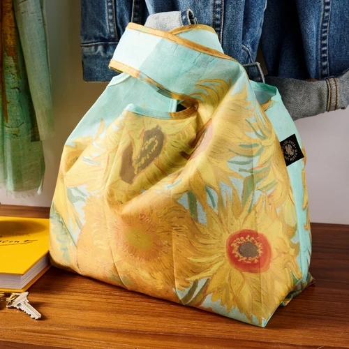 van Gogh Sunflowers Mini Eco Shopper Tote