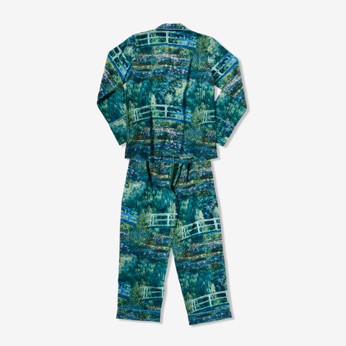 Monet Footbridge Cotton Pajama Set