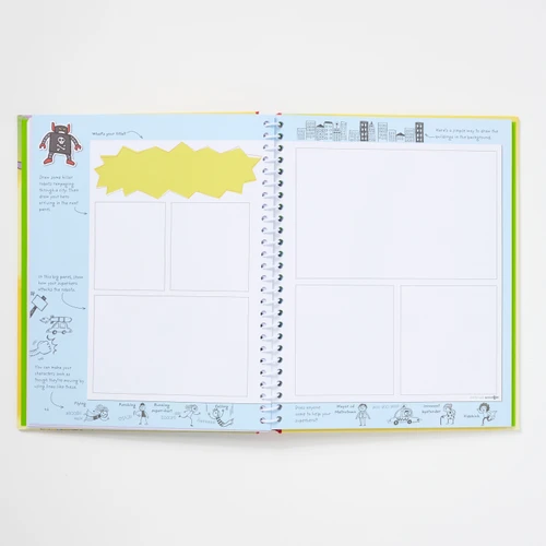 Inner page spread from "Write and Draw Your Own Comics."