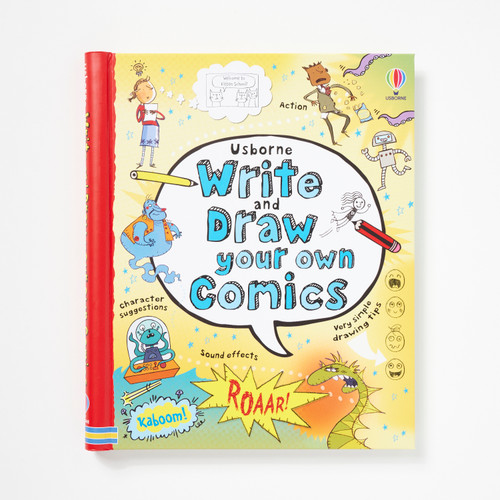 Front cover of "Write and Draw Your Own Comics."