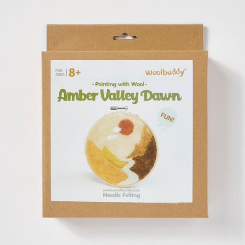Wool Painting Kit: Amber Valley Landscape