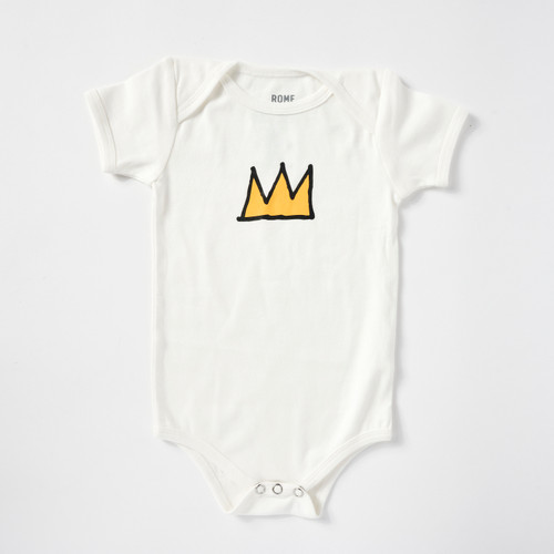 Jean-Michel Basquiat "Crown" Onesie