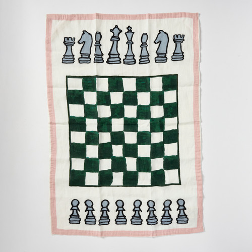 Chess Tea Towel