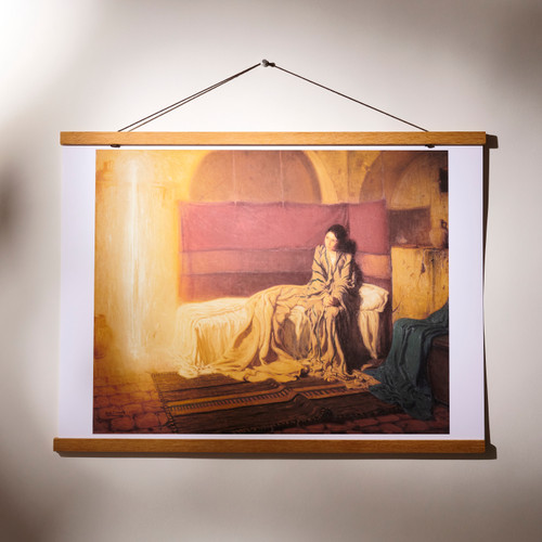Tanner: The Annunciation, 1898 18" x 24" Archival Poster