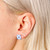 Waribishi Tile Hand-Drawn Porcelain Earrings