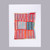 Annie E. Pettway Flying Geese Quilt 18" x 24" Archival Poster