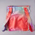 Underside of Sunbeam colorful gradient convertible backpack tote