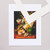 Berjon SL with Flowers, Shells, a Shark's Head and Petrifications 11" x 14" Archival Matted Poster