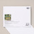 The reverse of a notecard features a small image of an impressionist painting of a footbridge over a pond of waterlilies over an artist credit line with Philadelphia Museum of Art branding and a barcode on the right-hand side.