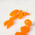 Orange Persia Mismatch Earrings by NoShade