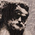 Detail of Rodin Organic French Jacquard Scarf featuring images of Rodin works woven into fabric