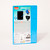 Rear facing view of the package standing up.