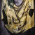 Printed scarf featuring the work of Matta The Bachelors Twenty Years Later shown draped