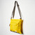 Kennington Nylon Crossbody Bag in Mustard