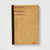 Musicology Yellow Pad Folio 5" x 8" by BookGrrl Bindery