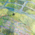 Detail of Monet footbridge umbrella