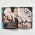 The inner pages of "Edo-Punk! The Dynamic World of Ukiyo-e by Kuniyoshi, Yoshitoshi and Others", which shares details about a specific Ukiyo-e painting of skeleton.
