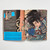 The inner pages of "Edo-Punk! The Dynamic World of Ukiyo-e by Kuniyoshi, Yoshitoshi and Others", which shares details about a specific Ukiyo-e painting of a samurai.