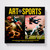 Front cover of "Art But Make It Sports: Epic Matchups Where Art and Sports Collide".