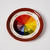 Color Wheel Plate by Celia Feldberg