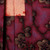 Long Bordeaux Florals Silk Haori
