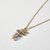 Bronze Giverny Lilies Necklace