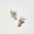 Bronze Giverny Lilies Dangle Posts