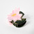 Hand-Painted Pink Japanese Lily Hair Claw