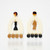 Mismatched Chess Earrings by NoShade